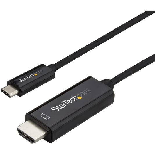 StarTech.com 3ft USB C to HDMI Cable - 4K 60Hz Display Adapter for MacBook, Dell XPS, and More