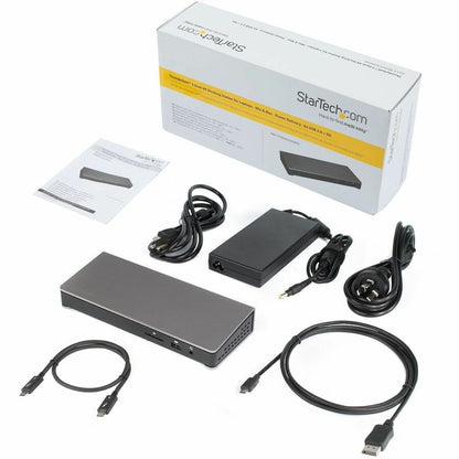 StarTech.com Thunderbolt 3 Dock - Dual 4K 60Hz Monitor USB-C and Thunderbolt 3 Docking Station with 85W Power Delivery