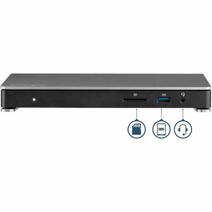 StarTech.com Thunderbolt 3 Dock - Dual 4K 60Hz Monitor USB-C and Thunderbolt 3 Docking Station with 85W Power Delivery