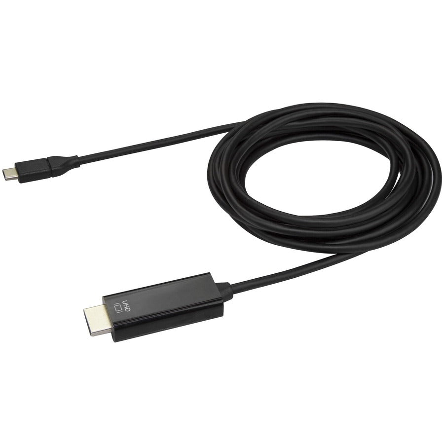 StarTech.com 10ft USB-C to HDMI Cable - 4K 60Hz Video Adapter with Thunderbolt 3 Compatibility