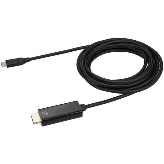 StarTech.com 10ft USB-C to HDMI Cable - 4K 60Hz Video Adapter with Thunderbolt 3 Compatibility