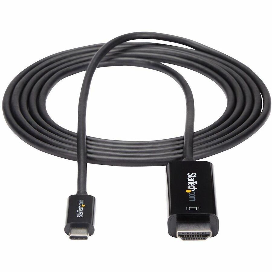 StarTech.com 6ft (2m) USB-C to HDMI Cable - 4K 60Hz Display Adapter for MacBook Pro, Dell XPS, and More