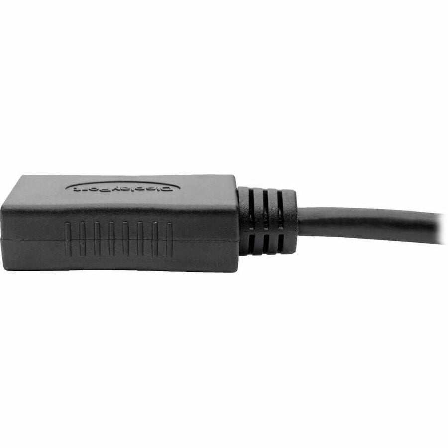 Eaton Tripp Lite Series Mini DisplayPort to DisplayPort Adapter - 4K UHD Support, 6-inch Black (Part P139-06N-DP4K6B)