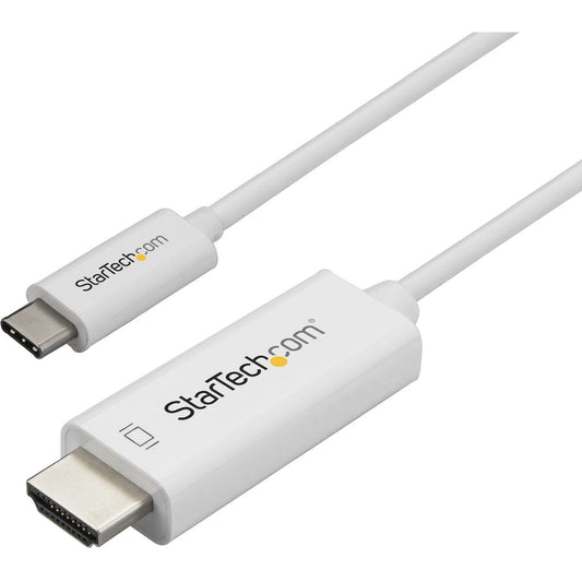 StarTech.com 3ft USB-C to HDMI Cable - 4K 60Hz Display Adapter for MacBook, Chromebook, and More