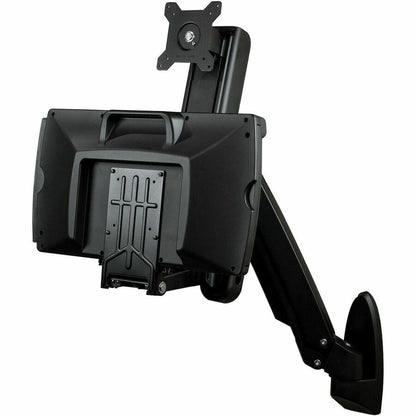StarTech.com Wall Mount Sit-Stand Desk with Adjustable Monitor & Keyboard Tray - Model WALLSTS1