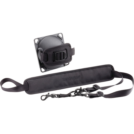 Kensington SecureBack Rotating Hand-Strap for 9.7-inch iPad - Black