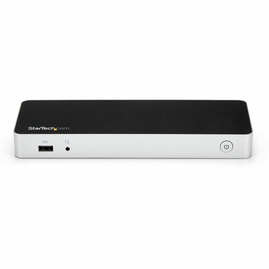 StarTech.com Dual Monitor USB-C Docking Station with 60W Power Delivery - Supports HDMI & DVI Displays for Windows Laptops