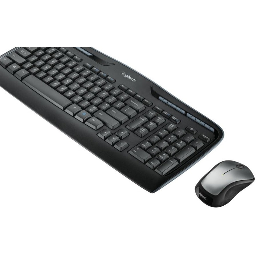 Logitech MK335 Wireless Keyboard and Mouse Combo – Reliable 2.4 GHz Connectivity with Long Battery Life