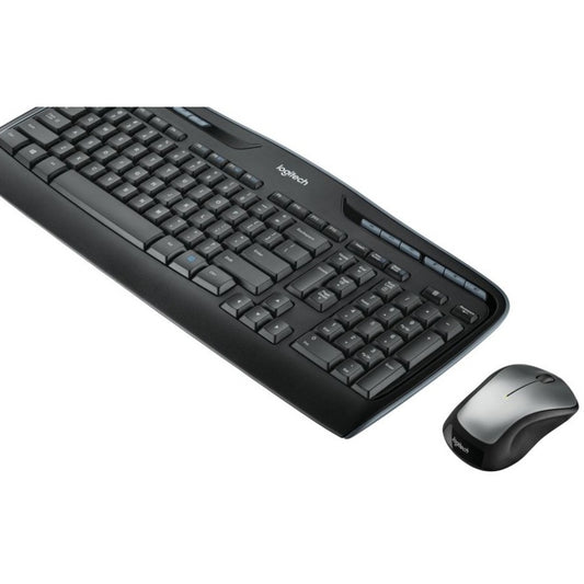 Logitech MK335 Wireless Keyboard and Mouse Combo – Reliable 2.4 GHz Connectivity with Long Battery Life