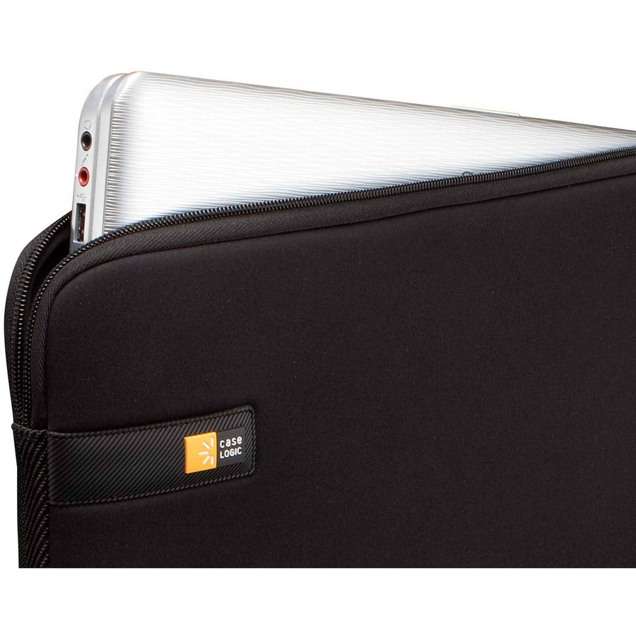 Case Logic LAPS-117 17-17.3 inch Laptop Sleeve in Black - Impact-Resistant Polyester Carrying Case