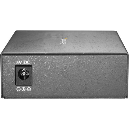 StarTech.com MCMGBSCSM10 Single Mode SC Fiber Ethernet Media Converter - 1000Base-LX Gigabit Fiber Optic to Copper Bridge for 10 km Networks