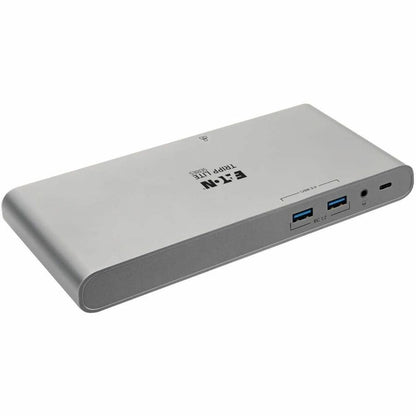Eaton Tripp Lite Series U442-DOCK4-S USB-C Docking Station with 4K HDMI, DisplayPort, VGA, USB 3.0, Ethernet, and 100W Power Delivery