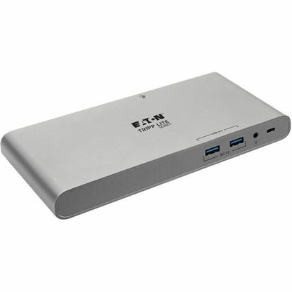Eaton Tripp Lite Series U442-DOCK4-S USB-C Docking Station with 4K HDMI, DisplayPort, VGA, USB 3.0, Ethernet, and 100W Power Delivery