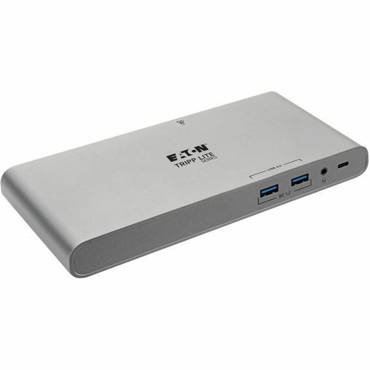 Eaton Tripp Lite Series U442-DOCK4-S USB-C Docking Station with 4K HDMI, DisplayPort, VGA, USB 3.0, Ethernet, and 100W Power Delivery