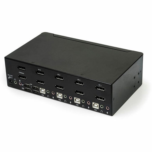 StarTech.com 4-Port Dual DisplayPort KVM Switch with 4K 60Hz Support - Model SV431DPDDUA2
