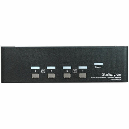 StarTech.com 4-Port Dual DisplayPort KVM Switch with 4K 60Hz Support - Model SV431DPDDUA2