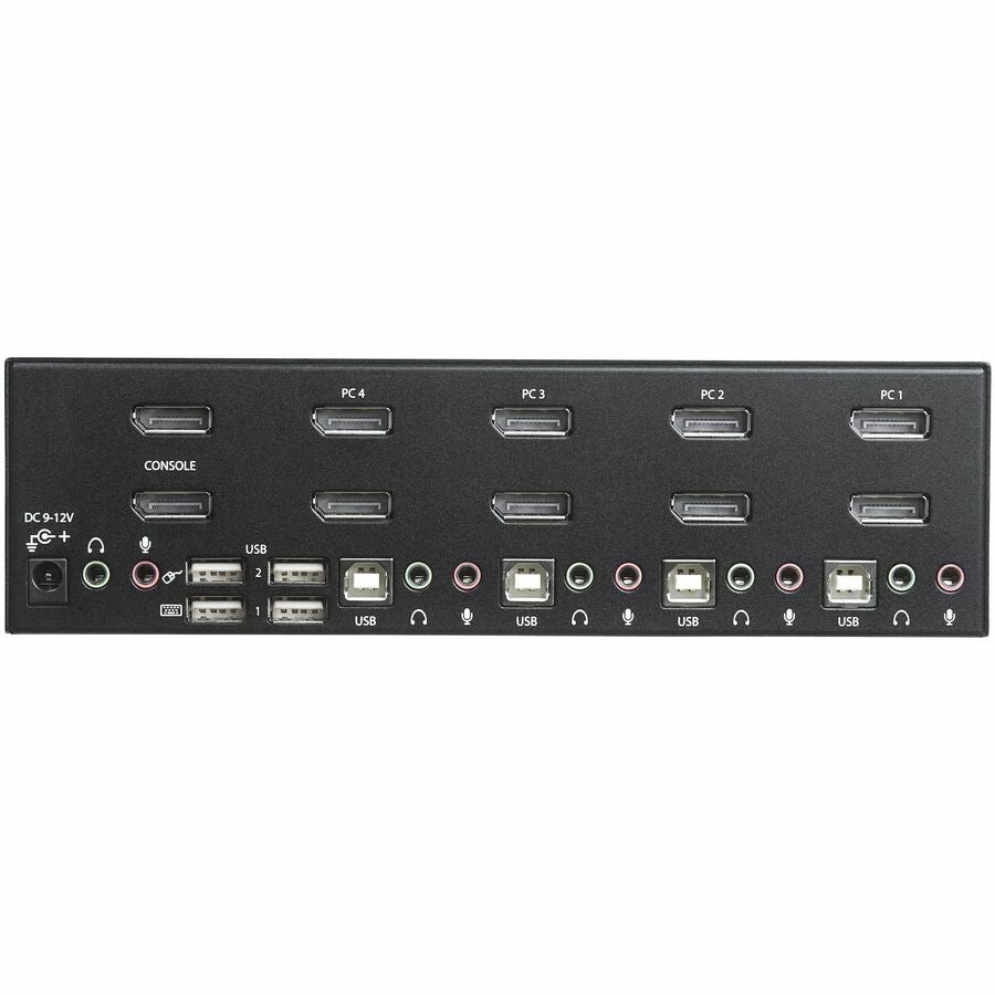 StarTech.com 4-Port Dual DisplayPort KVM Switch with 4K 60Hz Support - Model SV431DPDDUA2