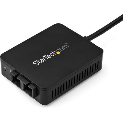 StarTech.com USB 3.0 to Fiber Optic Converter - 1000Base-SX SC - Gigabit Ethernet Adapter for Windows, Mac, Linux