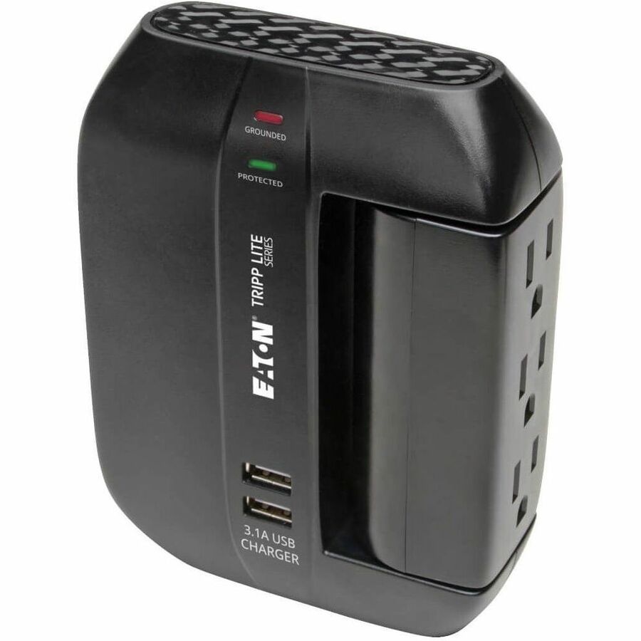 Eaton Tripp Lite Protect It! SWIVEL6USB 6-Outlet Surge Protector with USB Charging and Rotatable Outlets