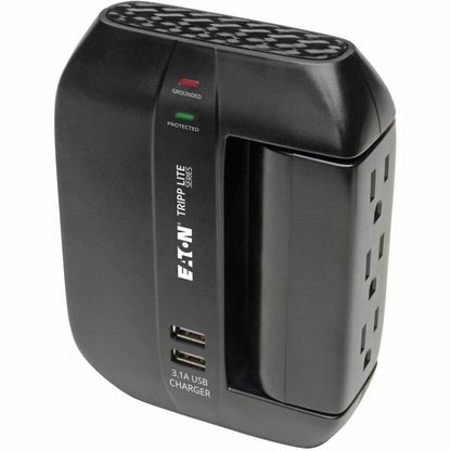 Eaton Tripp Lite Protect It! SWIVEL6USB 6-Outlet Surge Protector with USB Charging and Rotatable Outlets