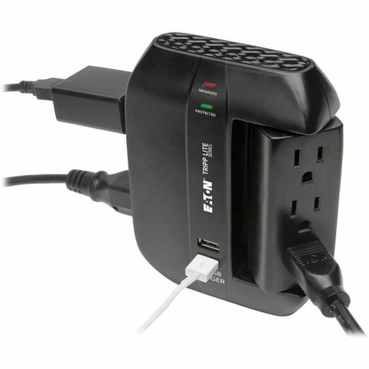 Eaton Tripp Lite Protect It! SWIVEL6USB 6-Outlet Surge Protector with USB Charging and Rotatable Outlets