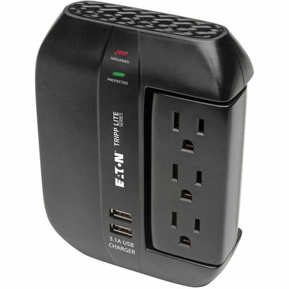 Eaton Tripp Lite Protect It! SWIVEL6USB 6-Outlet Surge Protector with USB Charging and Rotatable Outlets