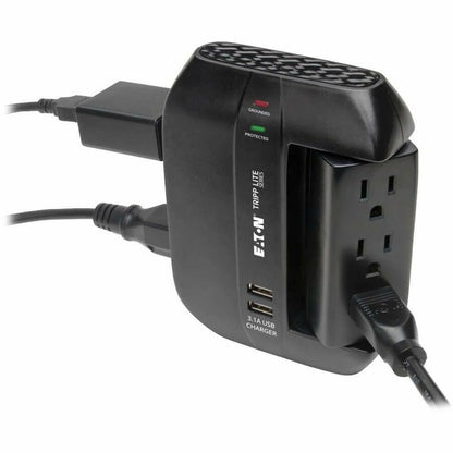 Eaton Tripp Lite Protect It! SWIVEL6USB 6-Outlet Surge Protector with USB Charging and Rotatable Outlets
