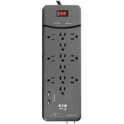 Eaton Tripp Lite Series Protect It! 12-Outlet Surge Protector with 8 ft. Cord and 4320 Joules Protection