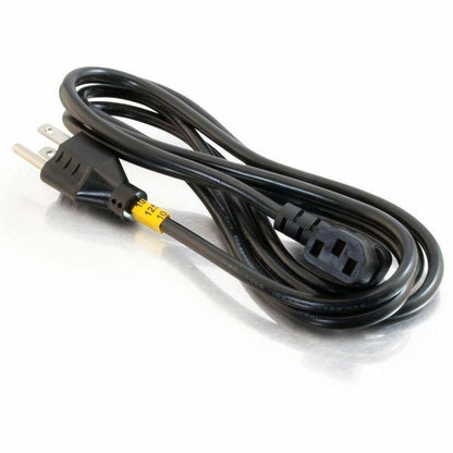 C2G Universal Power Cord - Right Angle, 6 ft, 18 AWG - NEMA 5-15P to IEC 60320 C13 for Printers and More