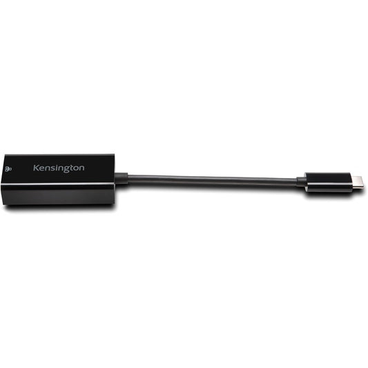 Kensington CA1100E USB-C to Ethernet Adapter – Gigabit Network Card for Laptops and Thunderbolt Devices