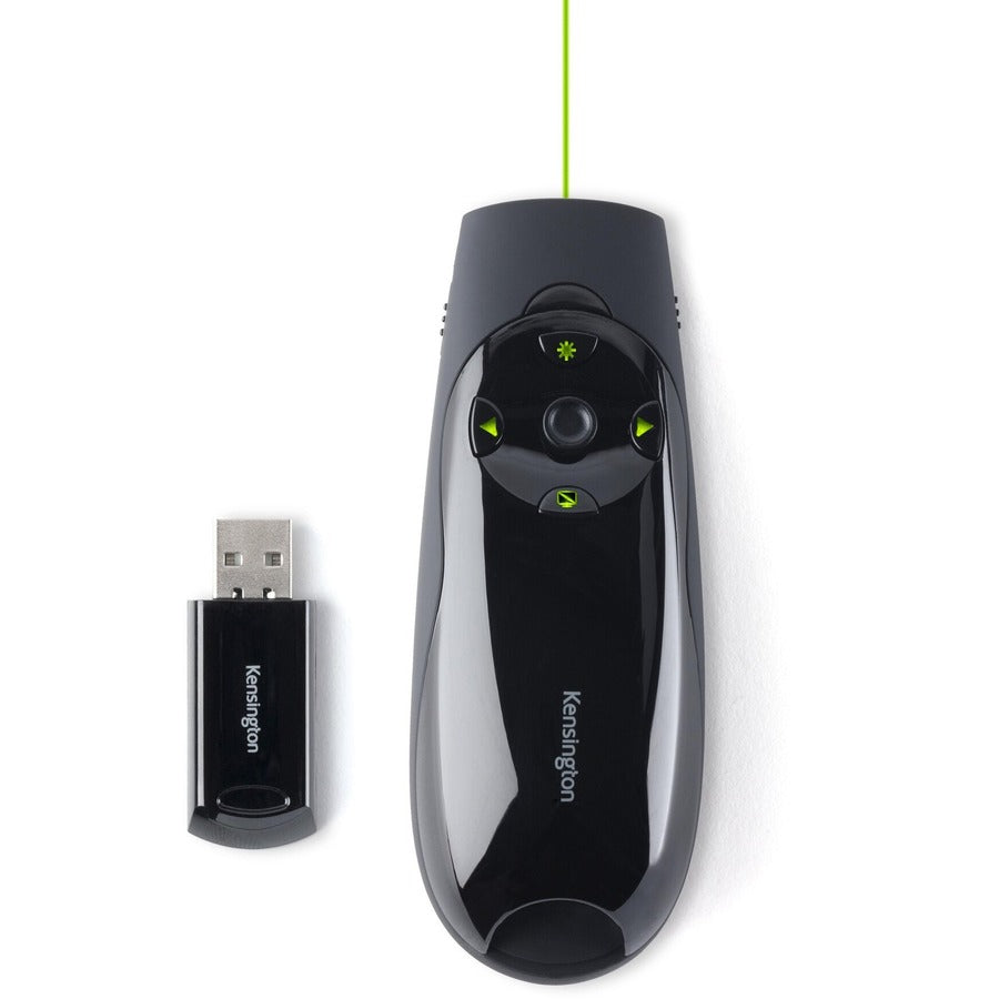 Kensington Presenter Expert Mouse/Presentation Pointer - Wireless Laser Control with 150-ft Range
