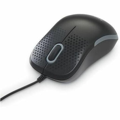 Verbatim Silent Corded Optical Mouse - Black with Silent Technology and Ergonomic Design