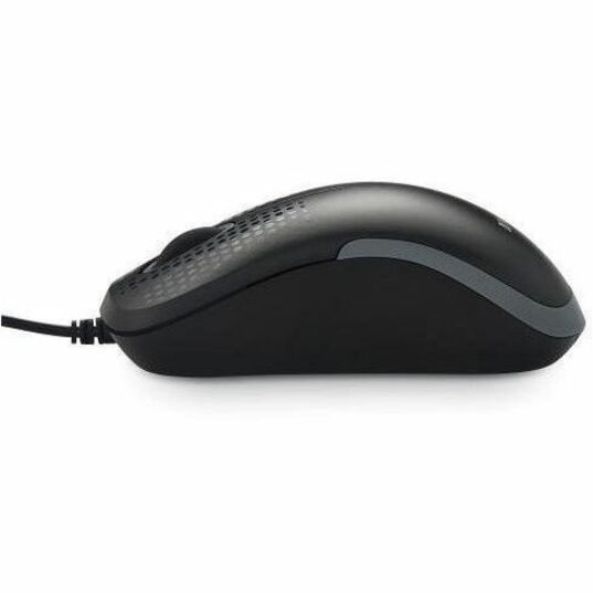 Verbatim Silent Corded Optical Mouse - Black with Silent Technology and Ergonomic Design