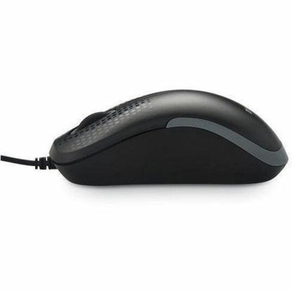 Verbatim Silent Corded Optical Mouse - Black with Silent Technology and Ergonomic Design