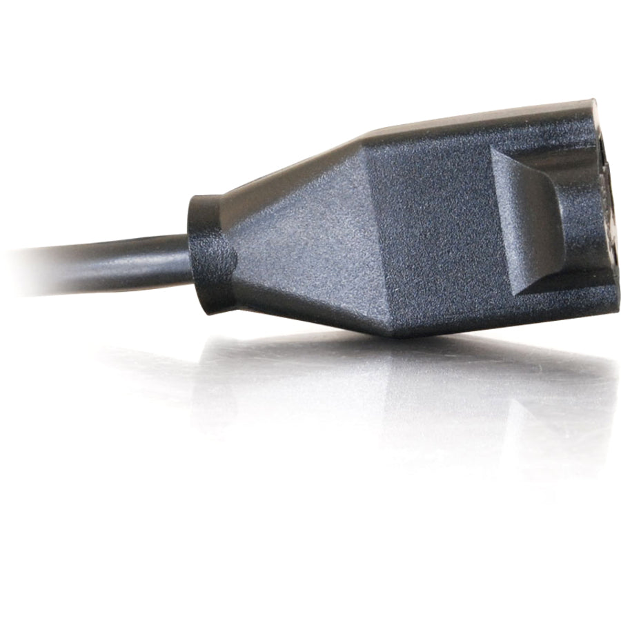 Legrand Group C2G 6ft Outlet Saver Power Extension Cord – 18 AWG, NEMA 5-15P to NEMA 5-15R