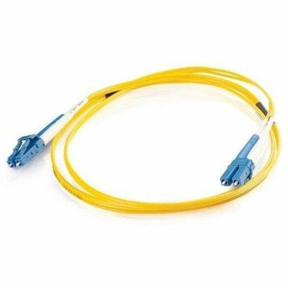Legrand Group C2G 15m LC-LC 9/125 OS2 Duplex Single-Mode Fiber Optic Patch Cable - Yellow