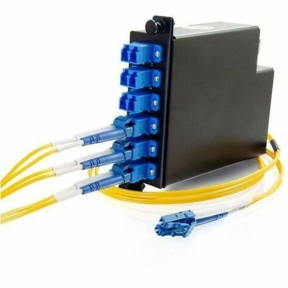 Legrand Group C2G 15m LC-LC 9/125 OS2 Duplex Single-Mode Fiber Optic Patch Cable - Yellow