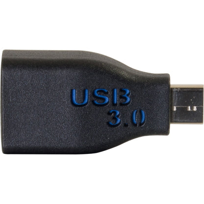 Legrand Group C2G USB 3.0 (USB 3.1 Gen 1) USB-C to USB-A Adapter Converter - Black