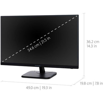 ViewSonic VA2256-MHD 22-Inch IPS Full HD Monitor with Adaptive Sync and Multiple Connectivity Options