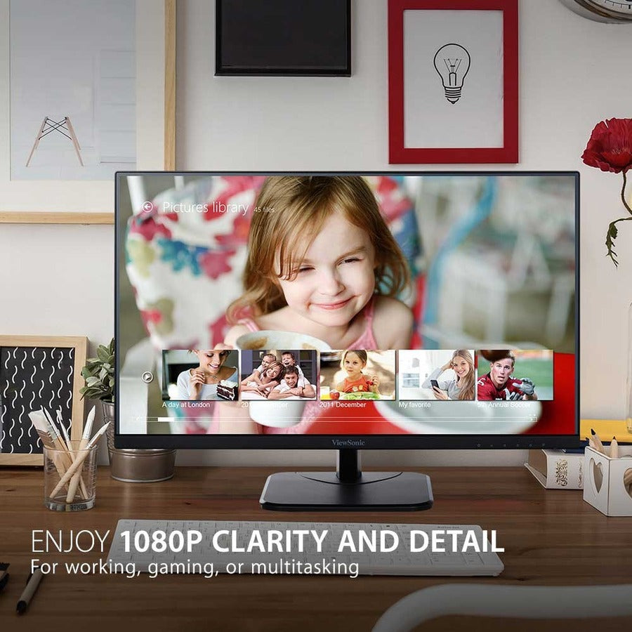 ViewSonic VA2256-MHD 22-Inch IPS Full HD Monitor with Adaptive Sync and Multiple Connectivity Options