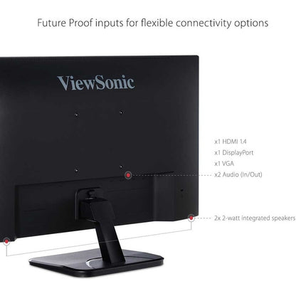 ViewSonic VA2256-MHD 22-Inch IPS Full HD Monitor with Adaptive Sync and Multiple Connectivity Options
