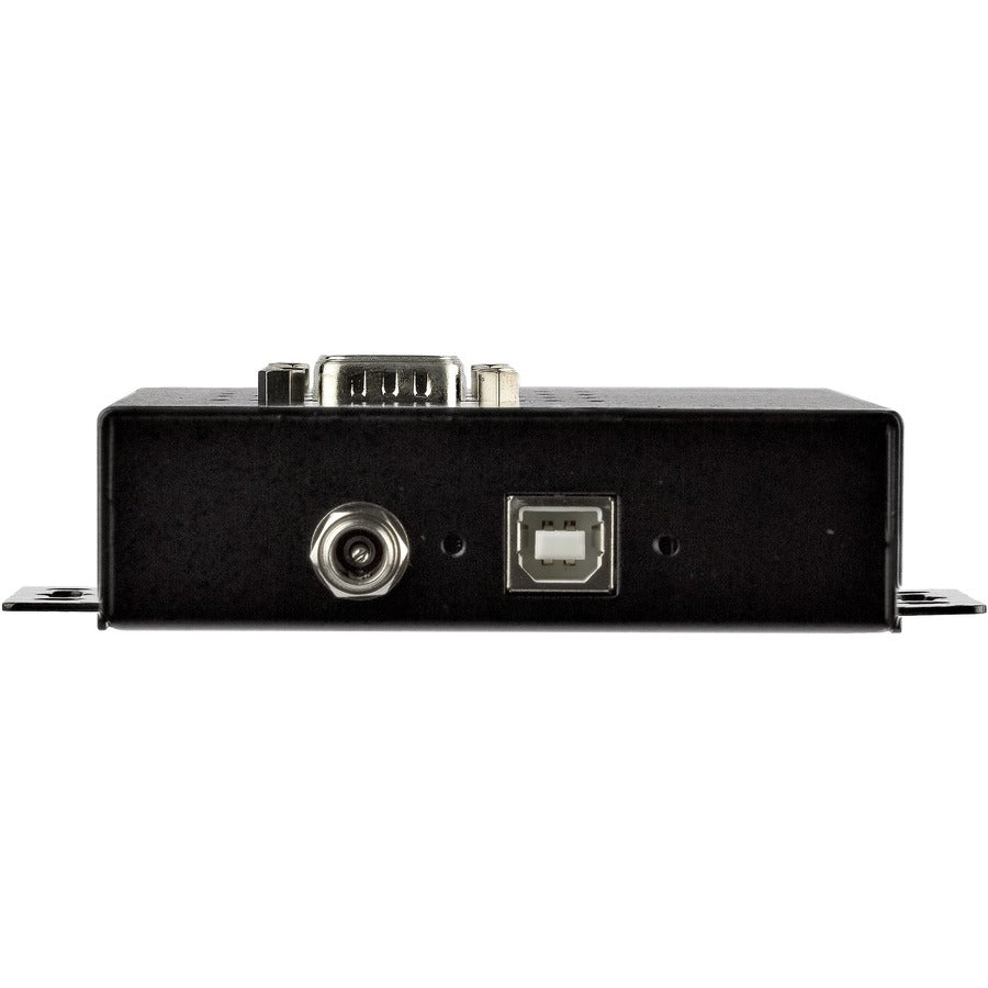 StarTech.com USB to RS232/RS485/RS422 4-Port Serial Hub Adapter - Industrial Metal USB 2.0 to DB9 Serial Converter with DIN Rail Mount