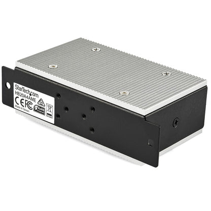 StarTech.com 4-Port Industrial USB 2.0 Hub with ESD and Surge Protection
