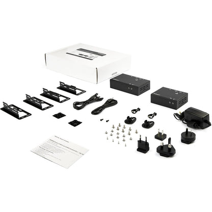 StarTech.com HDMI Over CAT6 Extender - Power Over Cable - 4K 60Hz Up to 70m / 230 ft., 1080p 60Hz Up to 100m / 328 ft.
