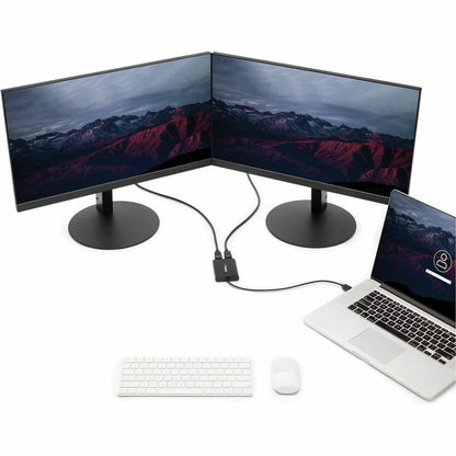 StarTech.com USB to Dual DisplayPort Adapter - 4K 60Hz - USB 3.0 (Part Number: USB32DP24K60)