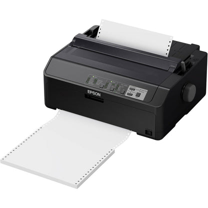Epson LQ-590II N 24-pin Monochrome Impact Printer with Network Connectivity