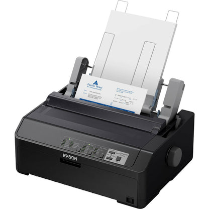 Epson LQ-590II N 24-pin Monochrome Impact Printer with Network Connectivity