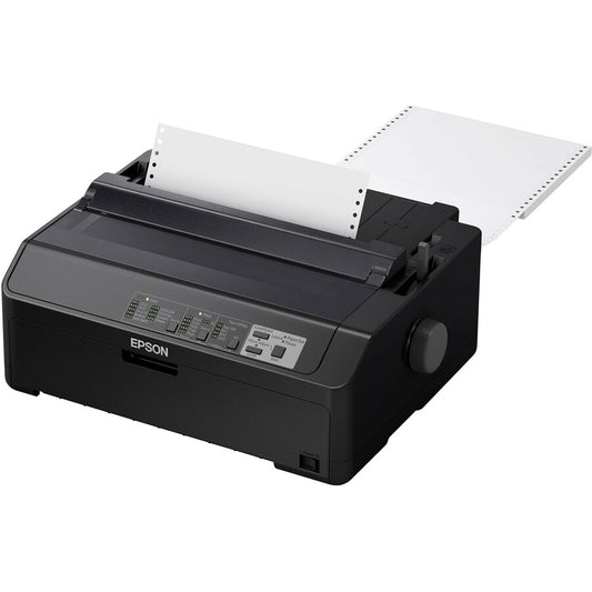 Epson LQ-590II N 24-pin Monochrome Impact Printer with Network Connectivity