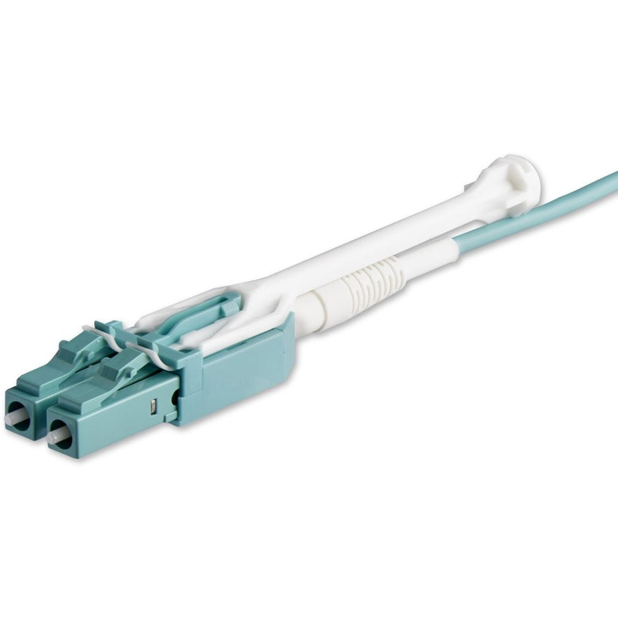 StarTech.com 3m (10ft) MTP(F)/PC to 4x LC/PC OM3 Multimode Fiber Optic Breakout Cable with 40Gbps Support