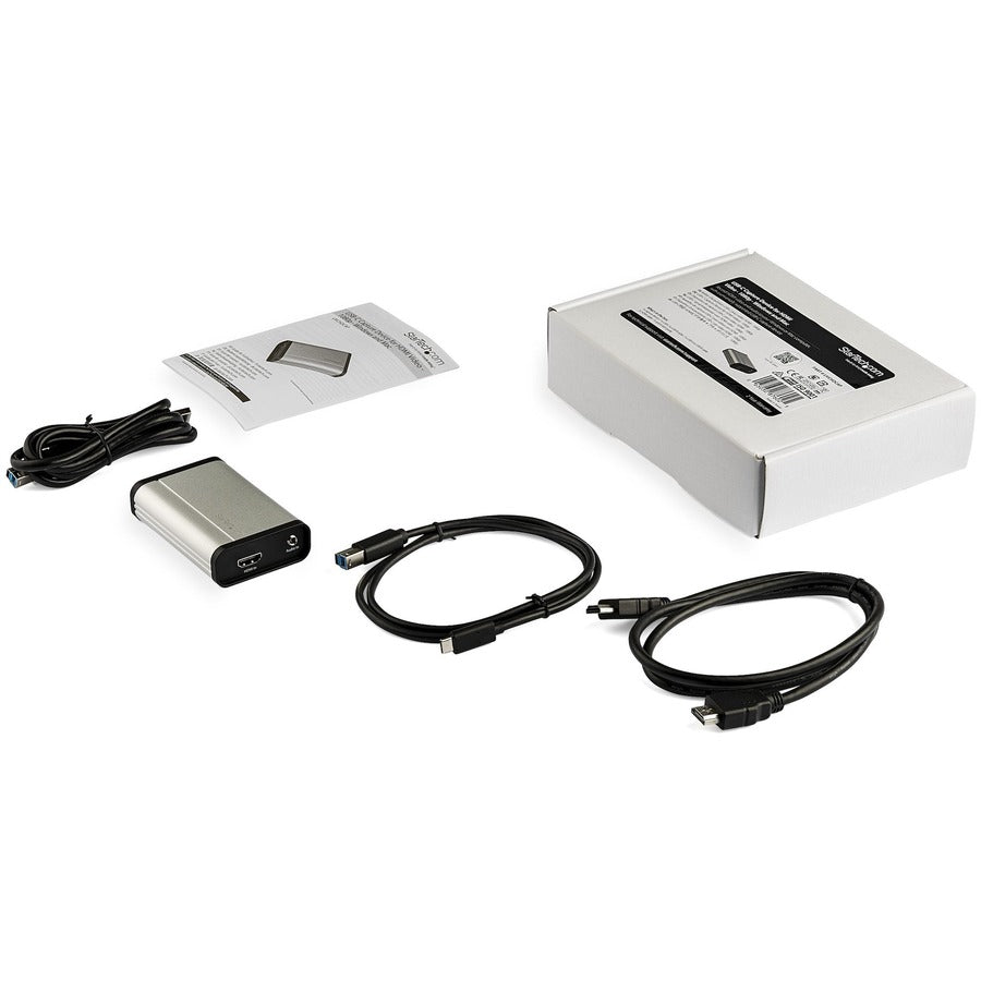 StarTech.com HDMI to USB-C Video Capture Device UVC 1080p 60fps for Live Streaming and Recording